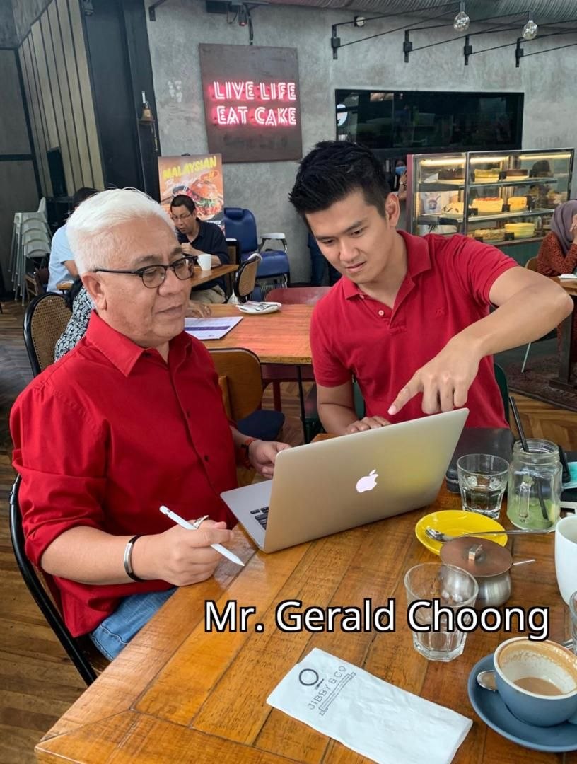 A real CMnet business advisory session with Mr Gerald Choong