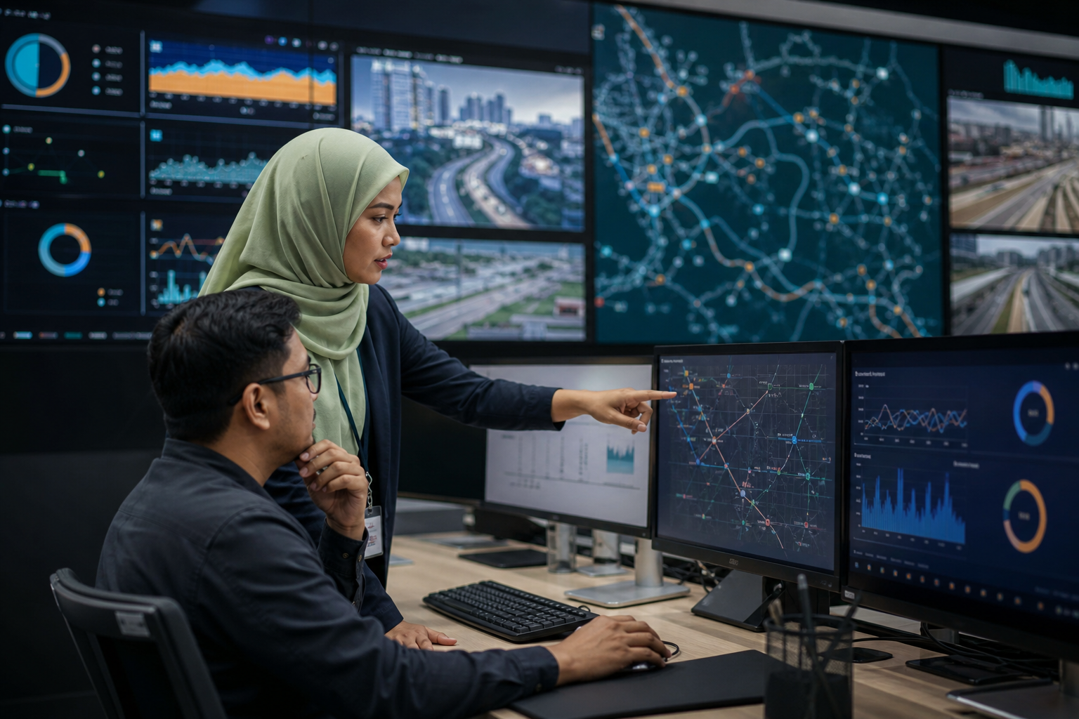 REKA visual representing data visualisation and connected systems
